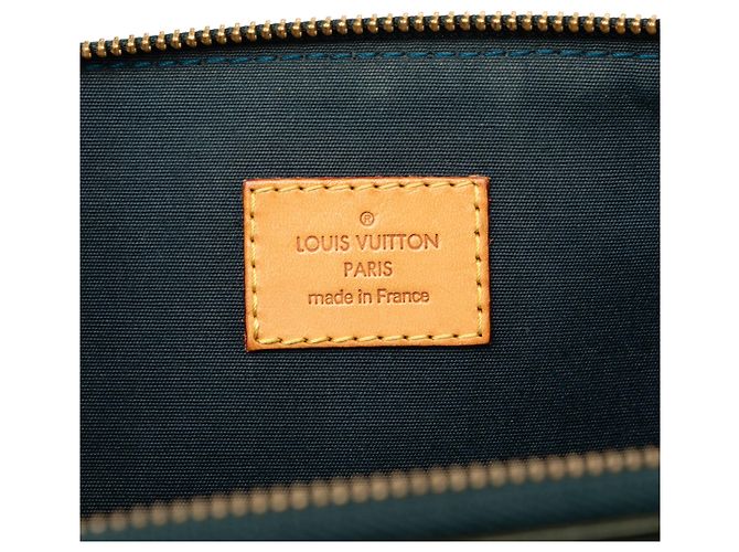 Louis Vuitton Green Monogram Vernis Bellevue GM Verde Verde scuro - vista 5