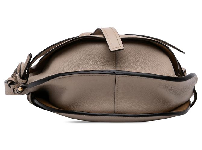 LOEWE Beige Small Leather Gate Crossbody - vista 3