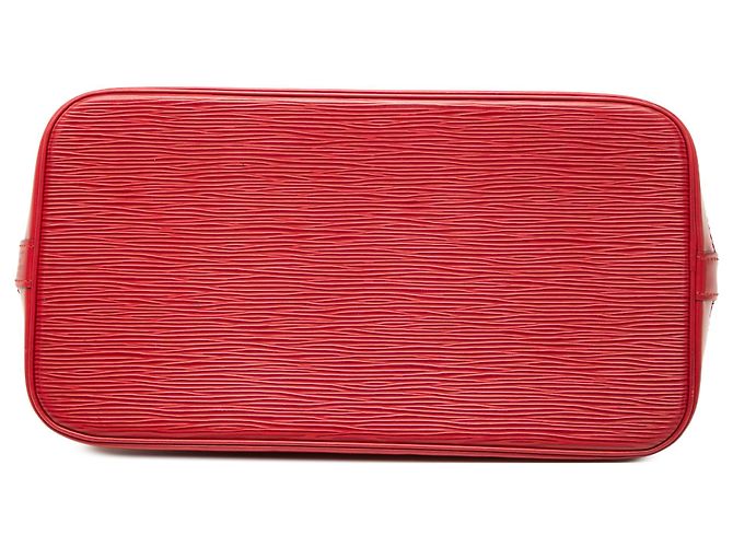 Louis Vuitton Alma PM in Epi rosso - vista 3