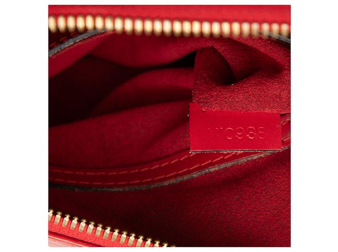 Louis Vuitton Alma PM in Epi rosso - vista 6