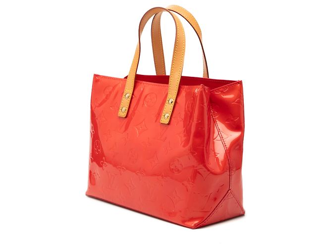 Louis Vuitton Red Monogram Vernis Reade PM Rosso - vista 2