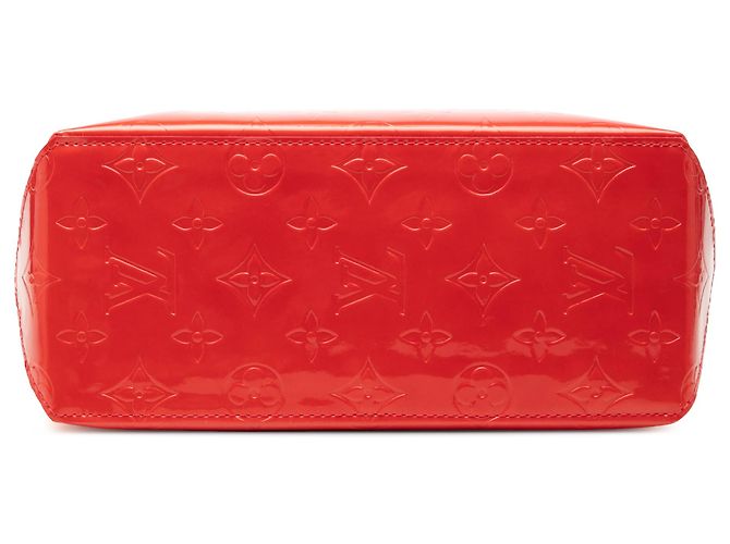 Louis Vuitton Red Monogram Vernis Reade PM Rosso - vista 3