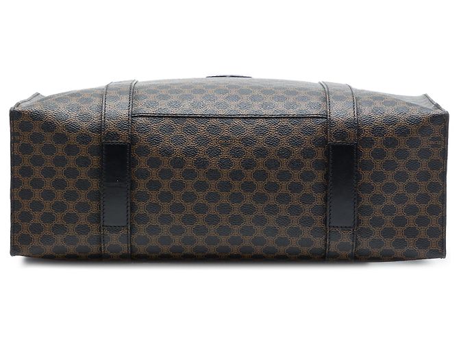 Céline Celine Tote aus beschichtetem Canvas Braun Macadam Dunkelbraun - Ansicht 3