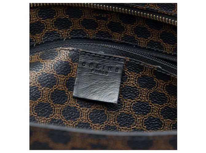 Céline Celine Tote aus beschichtetem Canvas Braun Macadam Dunkelbraun - Ansicht 5