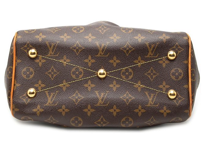 Louis Vuitton Marrone Monogram Tivoli PM - vista 3