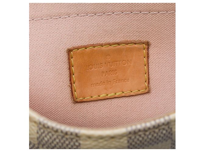 Louis Vuitton Bianco Damier Azur Croisette - vista 5