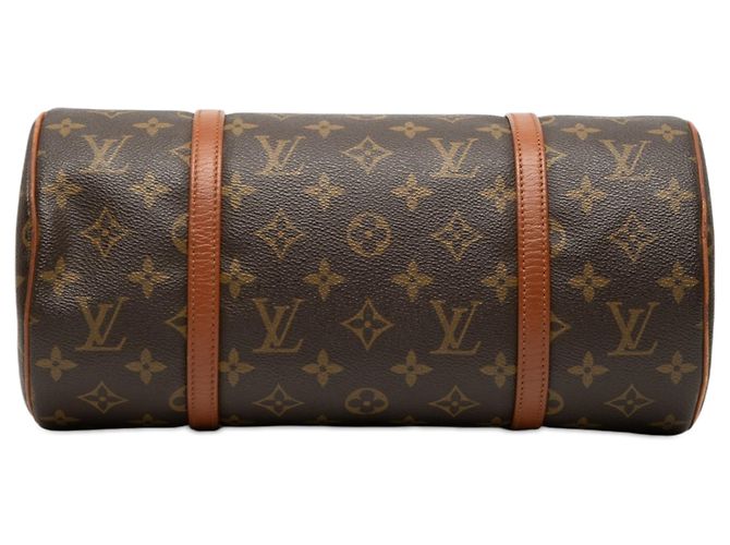 Louis Vuitton Marrone Monogram Papillon 30 - vista 3