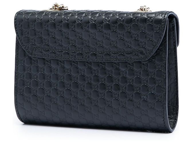 Gucci Black Mini Microguccissima Emily Crossbody Nero - vista 2