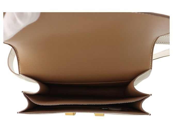 Hermès Borsa Mini Constance Hermes Crudo - vista 7