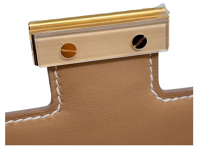 Hermès Borsa Mini Constance Hermes Crudo - vista 9