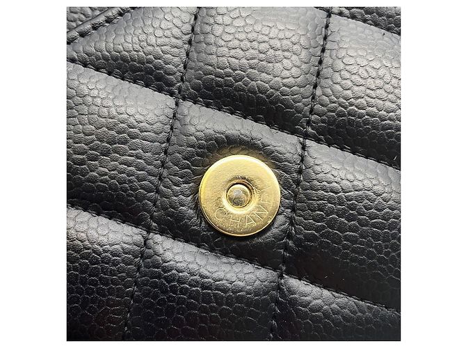 Portafoglio a tracolla con catena nera Chanel Nero - vista 11