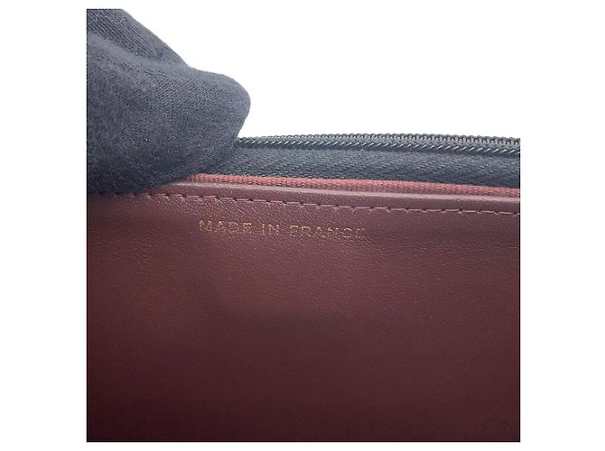 Portafoglio a tracolla con catena nera Chanel Nero - vista 16