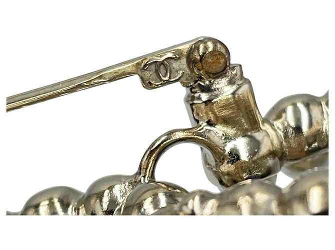 Chanel Brosche mit Coco-Logo Golden - Ansicht 6