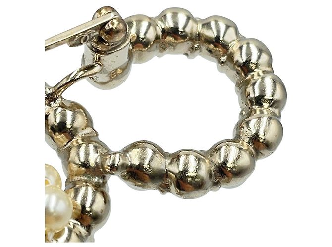 Chanel Brosche mit Coco-Logo Golden - Ansicht 7
