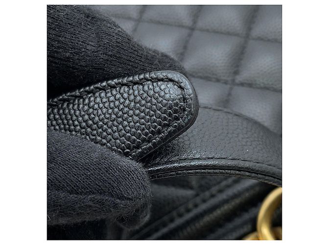 Borsa a Spalla Chanel Black Chain Nero - vista 10