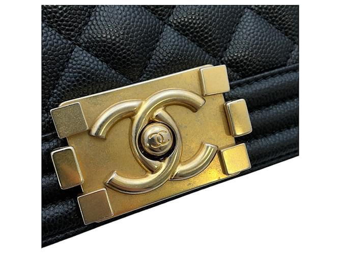 Borsa a Spalla Chanel Black Chain Nero - vista 11