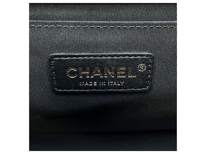 Borsa a Spalla Chanel Black Chain Nero - vista 13