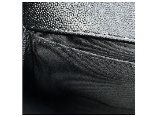 Borsa a Spalla Chanel Black Chain Nero - vista 7