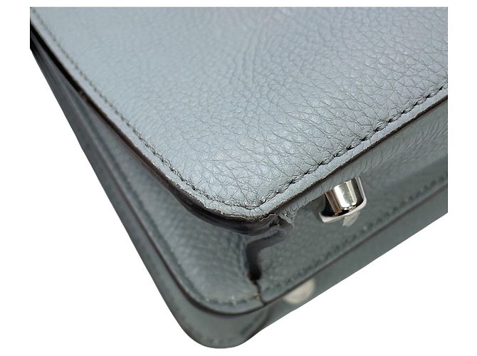 Fendi Peekaboo I.U Medium Lederhandtasche Braun - Ansicht 9