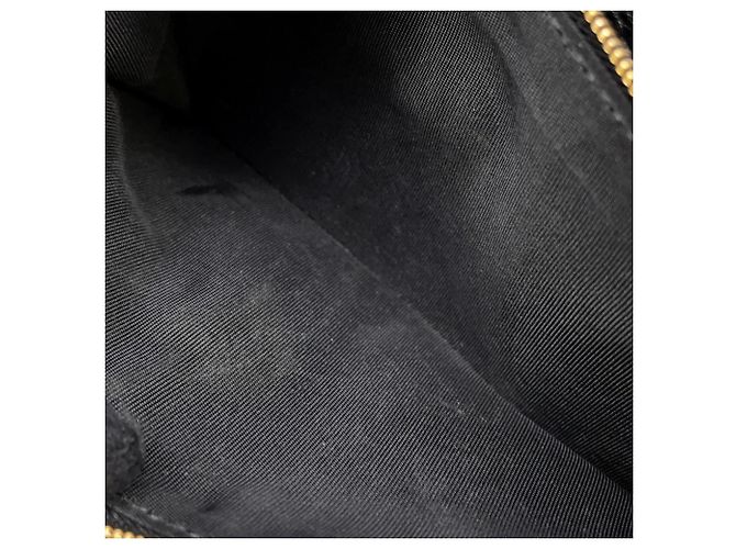 Gucci GG Emblem Continental Ledergeldbörse Schwarz - Ansicht 10