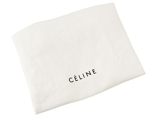 Céline Borsa a Spalla Celine Chain Shoulder Bag C Medium Trapuntata Beige - vista 17