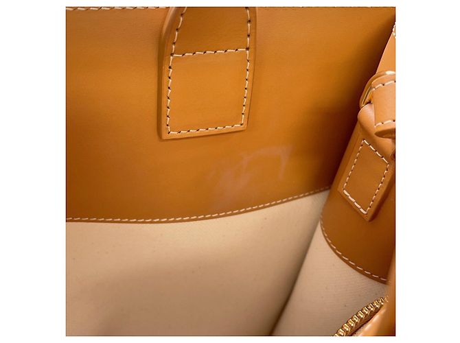 Céline Celine Vertical Cabas Small Vertikaler Tote Bag Braun Beige - Ansicht 10