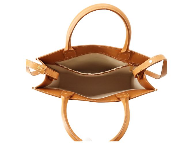 Céline Celine Vertical Cabas Small Vertikaler Tote Bag Braun Beige - Ansicht 6