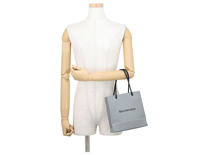 Borsa Tote in Pelle Balenciaga XXS Marrone - vista 4