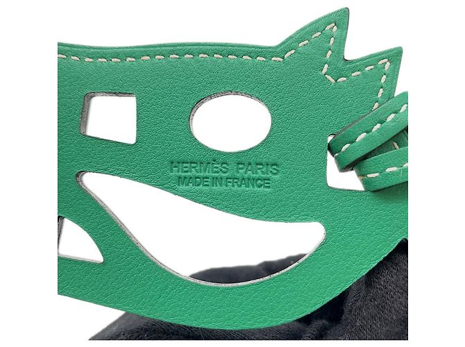 Hermès Pingente de bolsa Hermes Paddock Cheval Verde - vista 6
