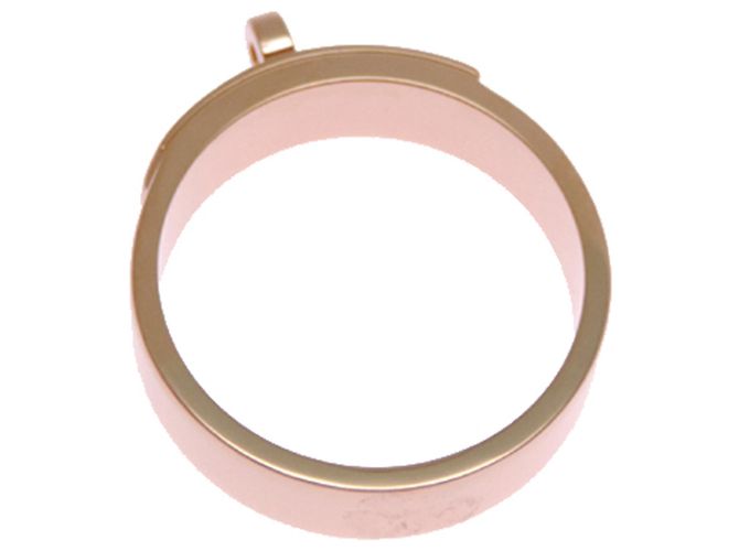 Hermès Anello Kelly Diamond Band in oro rosa 18K Hermes - vista 2
