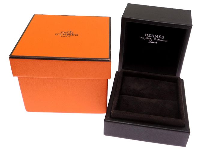 Hermès Anello Kelly Diamond Band in oro rosa 18K Hermes - vista 8