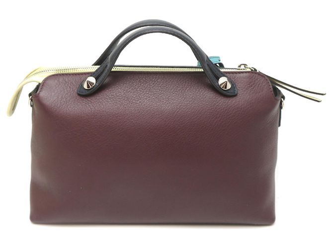Borsa Fendi By The Way da donna Nero Bordò Giallo - vista 2