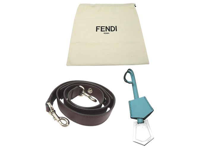 Borsa Fendi By The Way da donna Nero Bordò Giallo - vista 9