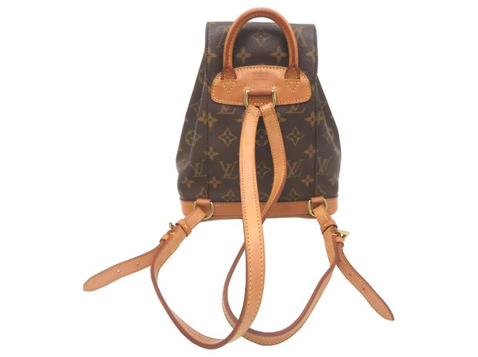 Zaino Mini Montsouris da donna Louis Vuitton Marrone - vista 2