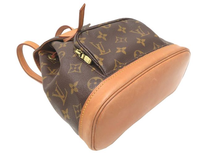 Zaino Mini Montsouris da donna Louis Vuitton Marrone - vista 3