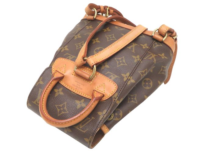 Zaino Mini Montsouris da donna Louis Vuitton Marrone - vista 4