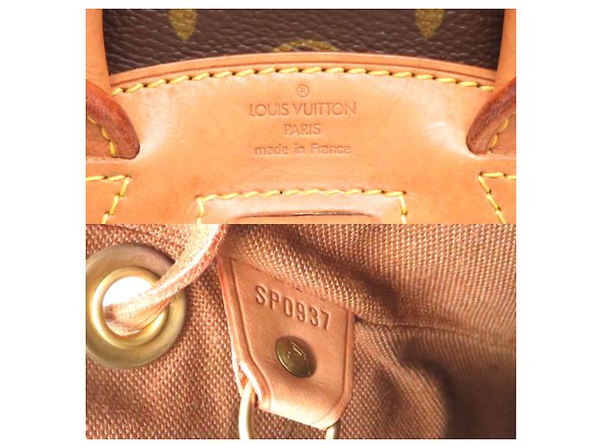 Zaino Mini Montsouris da donna Louis Vuitton Marrone - vista 8