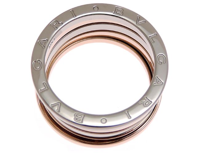 Bulgari Bvlgari 750PG WG B.zero1 Men's Ring - view 2
