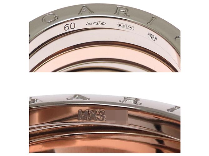 Bulgari Bvlgari 750PG WG B.zero1 Men's Ring - view 5