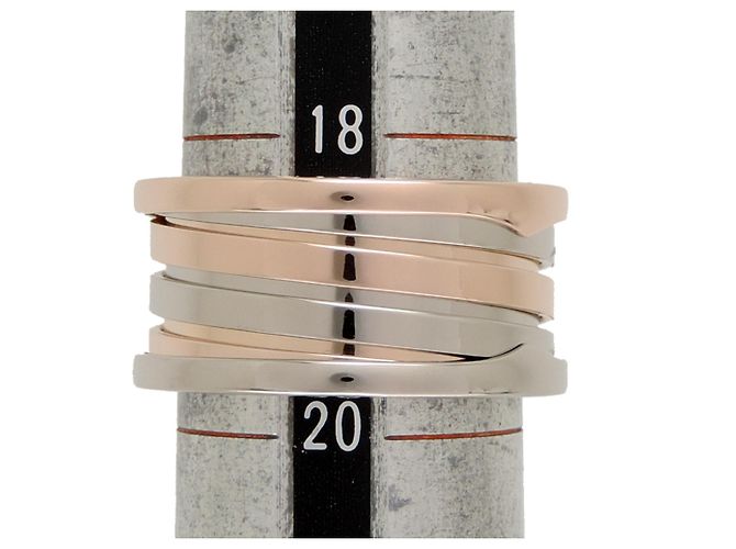 Bulgari Bvlgari 750PG WG B.zero1 Men's Ring - view 6