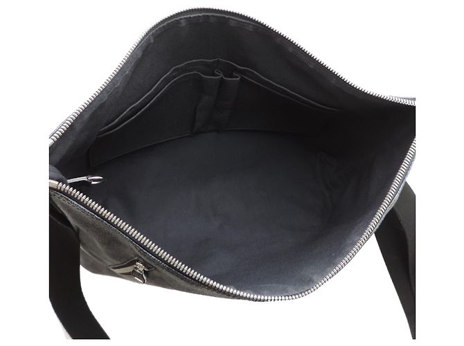 Borsa a tracolla Louis Vuitton Mick MM da uomo - Damier Graphite Black Nero - vista 6