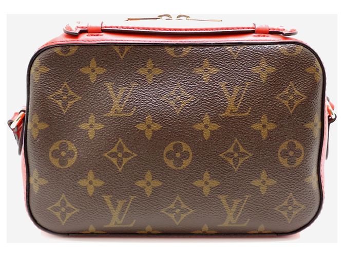 Bolsa de ombro feminino Louis Vuitton Saint-Onge Vermelho - vista 2
