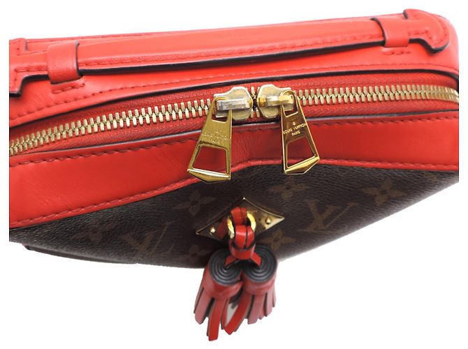 Bolsa de ombro feminino Louis Vuitton Saint-Onge Vermelho - vista 7