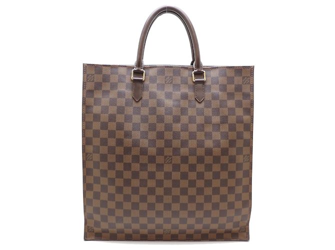 Louis Vuitton Sac Plat Handbag Marrone Damier ebene - vista 2
