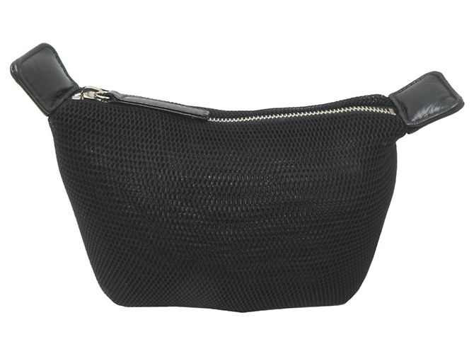 Borsa a tracolla a secchiello Chanel Camellia da donna Nero - vista 9