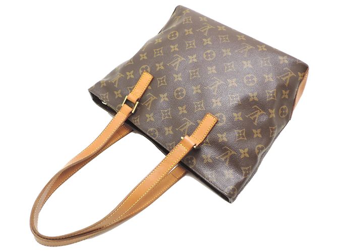 Borsa Tote Cabas Piano da donna Louis Vuitton Marrone - vista 4