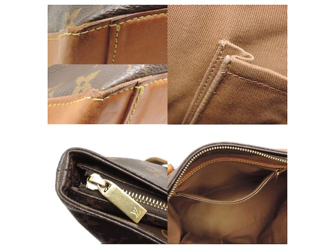 Borsa Tote Cabas Piano da donna Louis Vuitton Marrone - vista 9