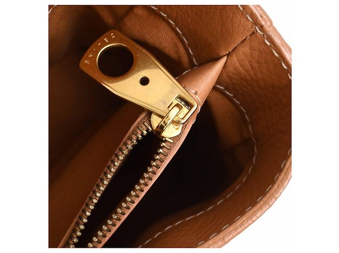 Céline Borsa Boogie Celine in pelle marrone - vista 11
