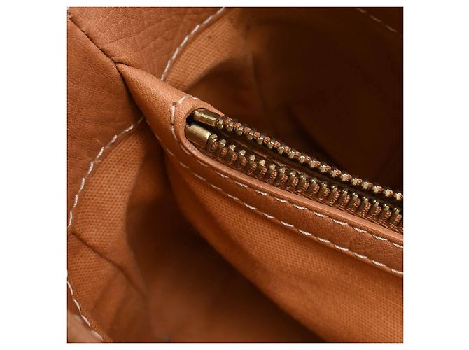 Céline Borsa Boogie Celine in pelle marrone - vista 12