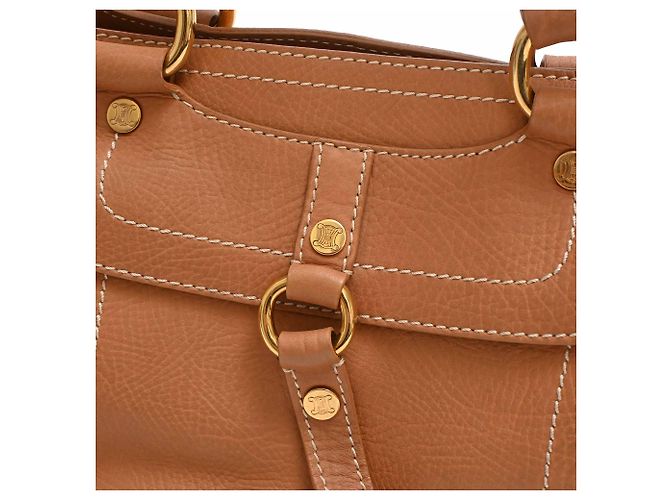 Céline Borsa Boogie Celine in pelle marrone - vista 14